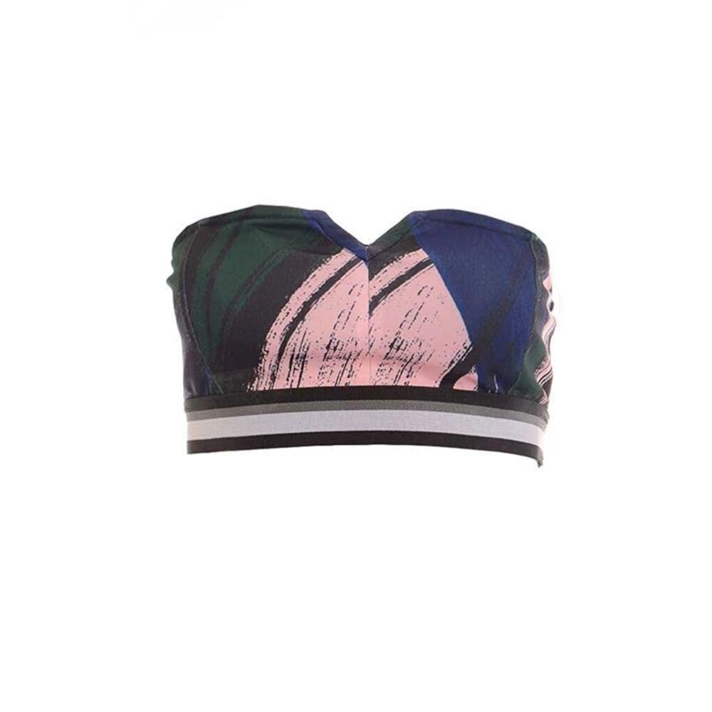KIIND OF Intimates Green Bandeau Bralette Bra L